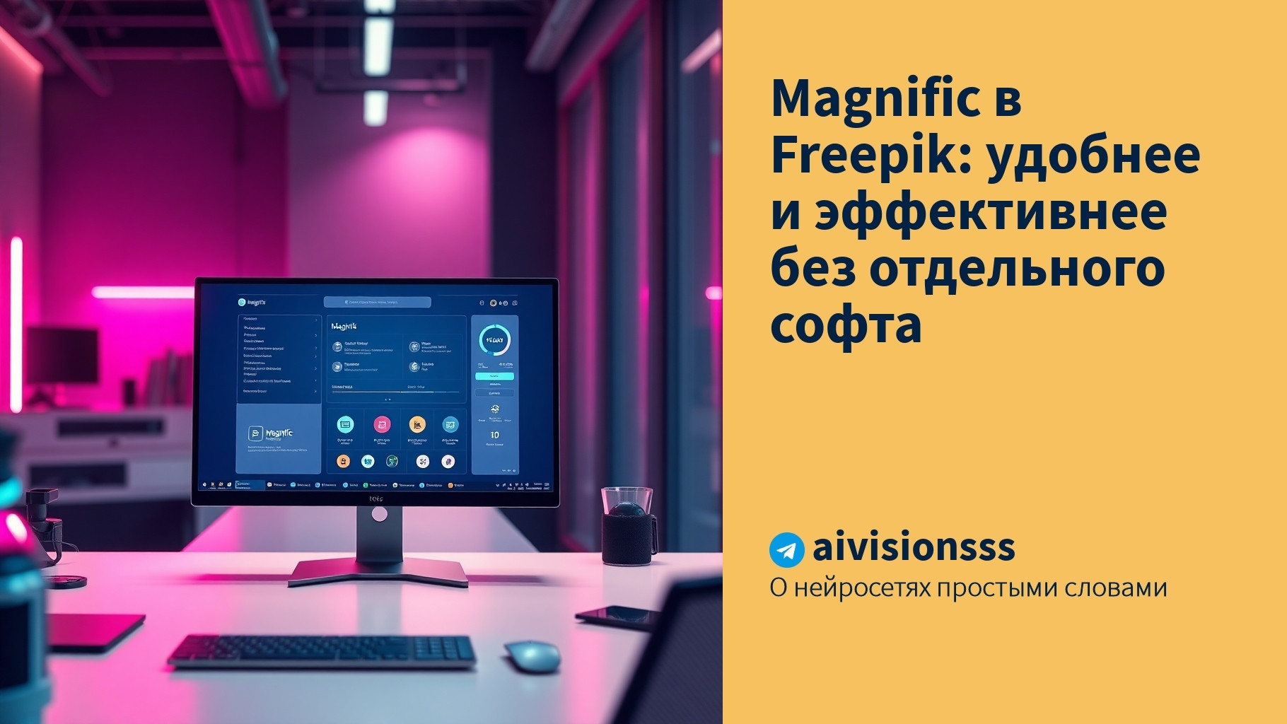 Вы сейчас просматриваете Magnific в Freepik: удобнее и эффективнее без отдельного софта