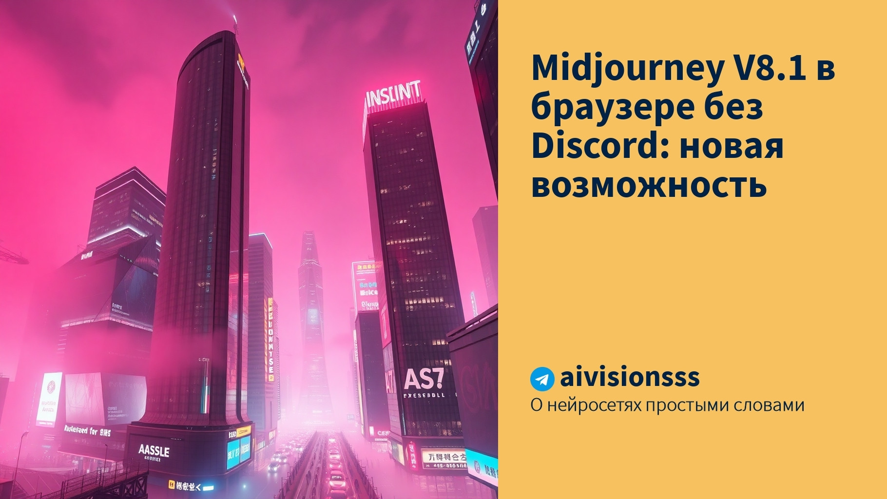 Вы сейчас просматриваете Midjourney V8.1 в браузере без Discord: новая возможность