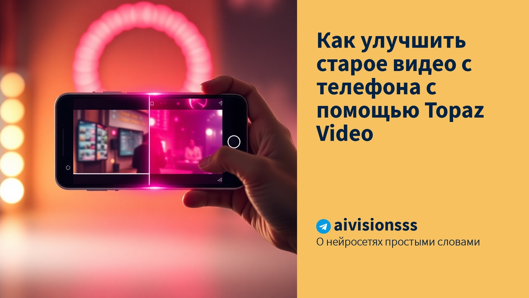 Вы сейчас просматриваете Как улучшить старое видео с телефона с помощью Topaz Video