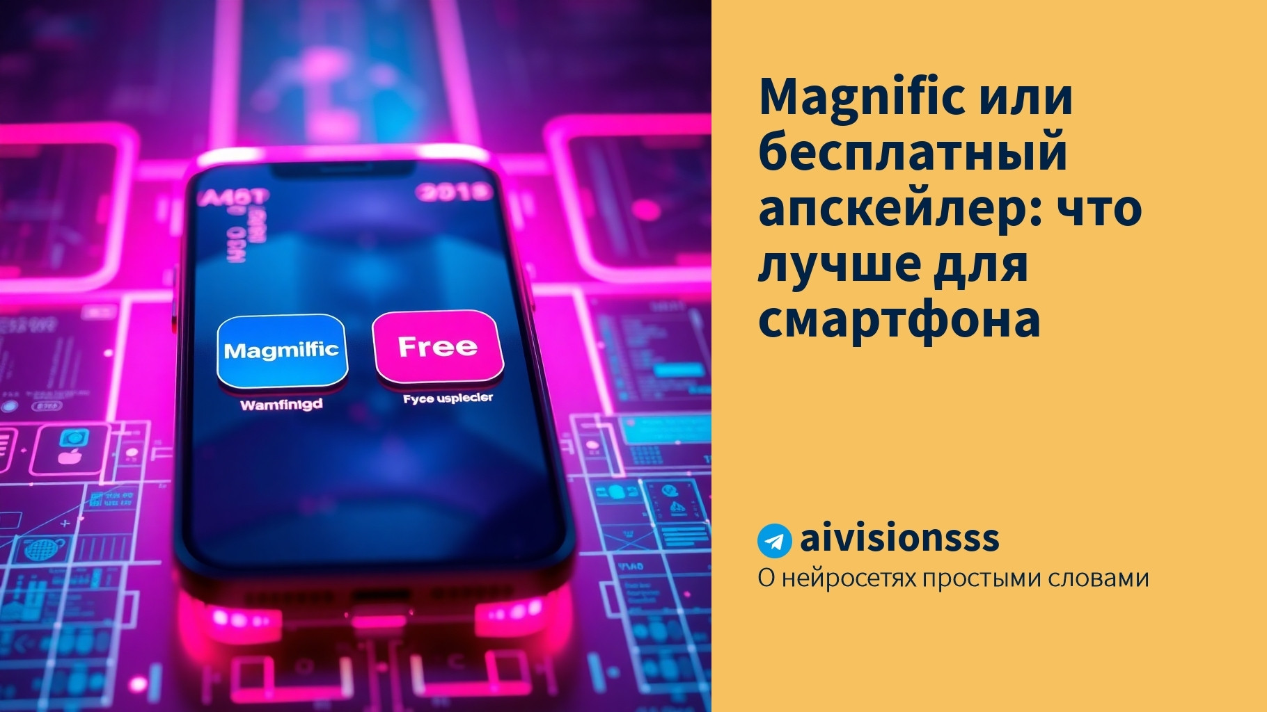 Вы сейчас просматриваете Magnific или бесплатный апскейлер: что лучше для смартфона