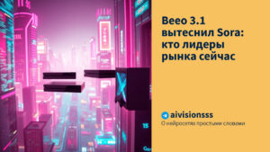 Читать далее о этой статье Веео 3.1 вытеснил Sora: кто лидеры рынка сейчас