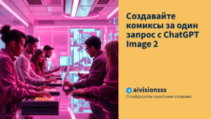 Читать далее о этой статье Создавайте комиксы за один запрос с ChatGPT Image 2