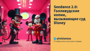 Читать далее о этой статье Seedance 2.0: Голливудские копии, вызывающие суд Disney