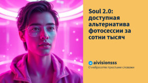 Читать далее о этой статье Soul 2.0: доступная альтернатива фотосессии за сотни тысяч