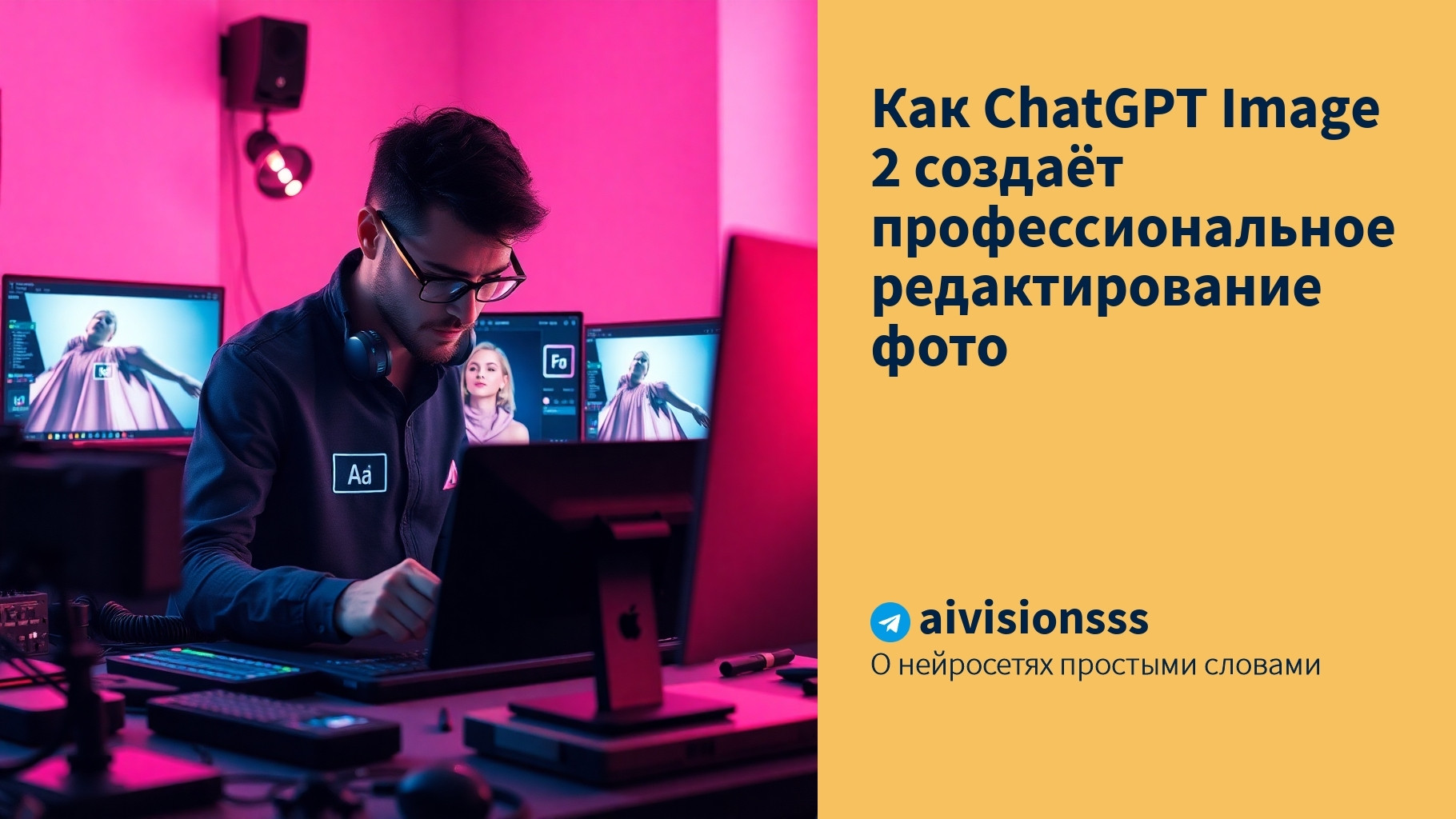 Читать далее о этой статье Как ChatGPT Image 2 создаёт профессиональное редактирование фото