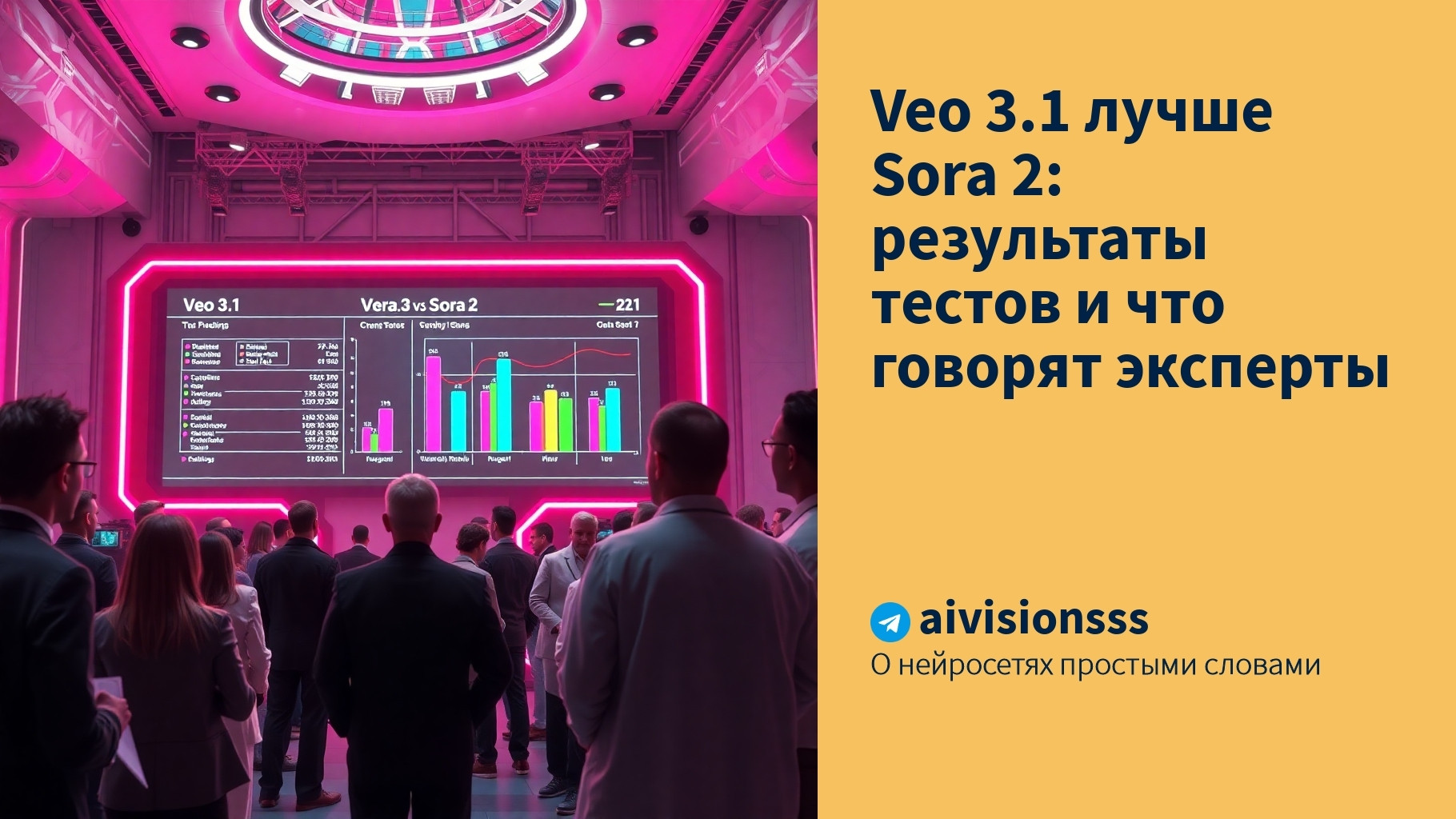 Вы сейчас просматриваете Veo 3.1 лучше Sora 2: результаты тестов и что говорят эксперты