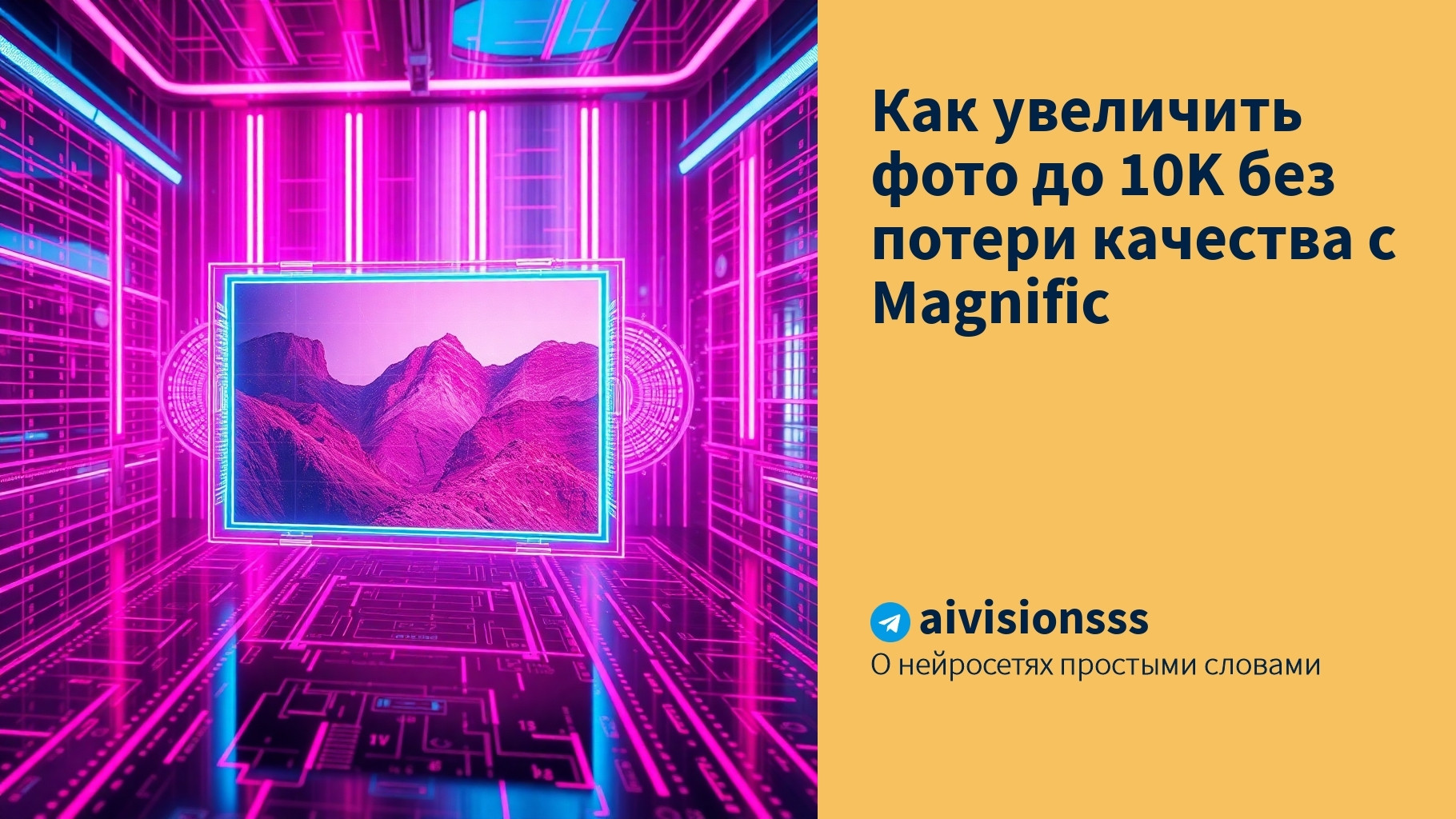 Вы сейчас просматриваете Как увеличить фото до 10K без потери качества с Magnific