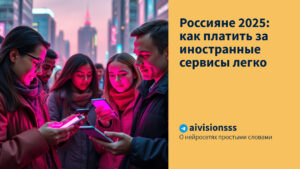 Читать далее о этой статье Россияне 2025: как платить за иностранные сервисы легко