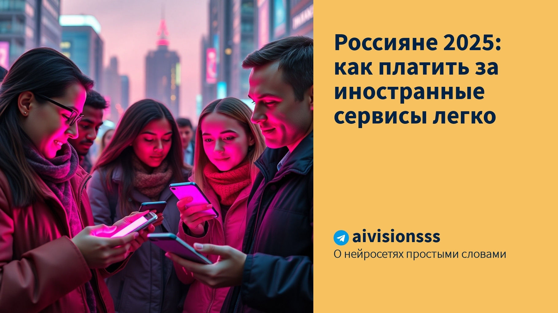 Вы сейчас просматриваете Россияне 2025: как платить за иностранные сервисы легко