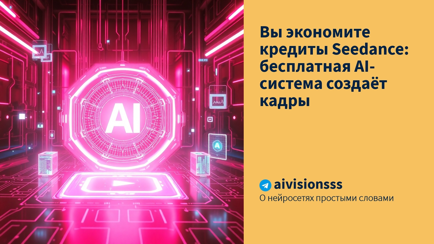 Вы сейчас просматриваете Вы экономите кредиты Seedance: бесплатная AI-система создаёт кадры