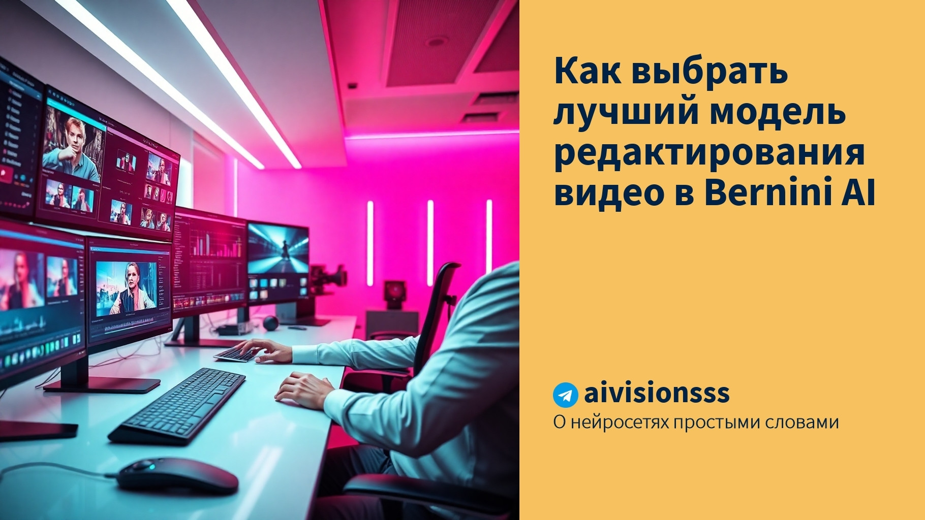 Вы сейчас просматриваете Как выбрать лучший модель редактирования видео в Bernini AI
