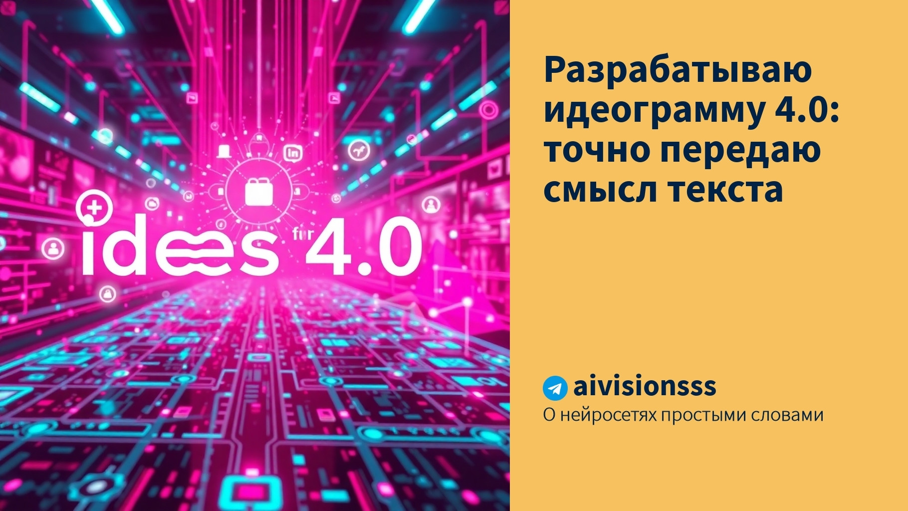 Вы сейчас просматриваете Разрабатываю идеограмму 4.0: точно передаю смысл текста