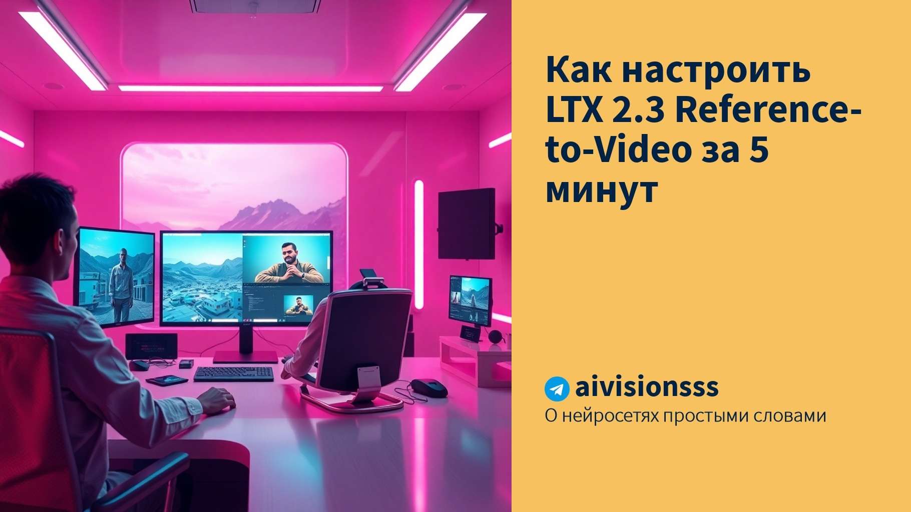 Вы сейчас просматриваете Как настроить LTX 2.3 Reference-to-Video за 5 минут