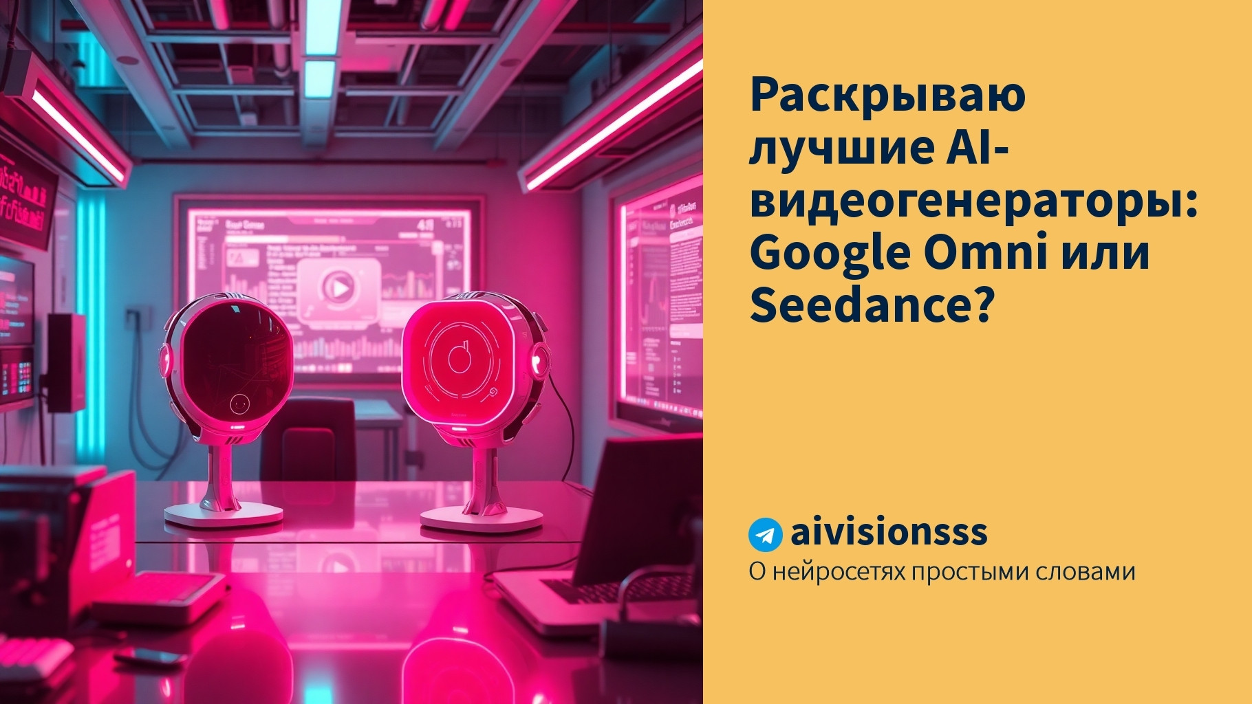 Читать далее о этой статье Раскрываю лучшие AI-видеогенераторы: Google Omni или Seedance?