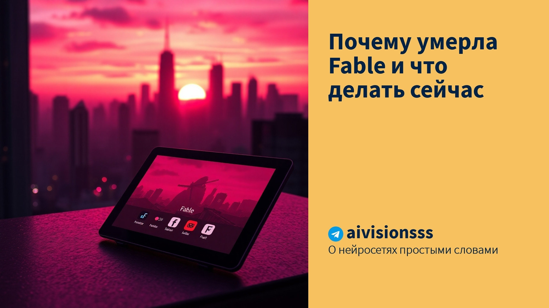 Вы сейчас просматриваете Почему умерла Fable и что делать сейчас