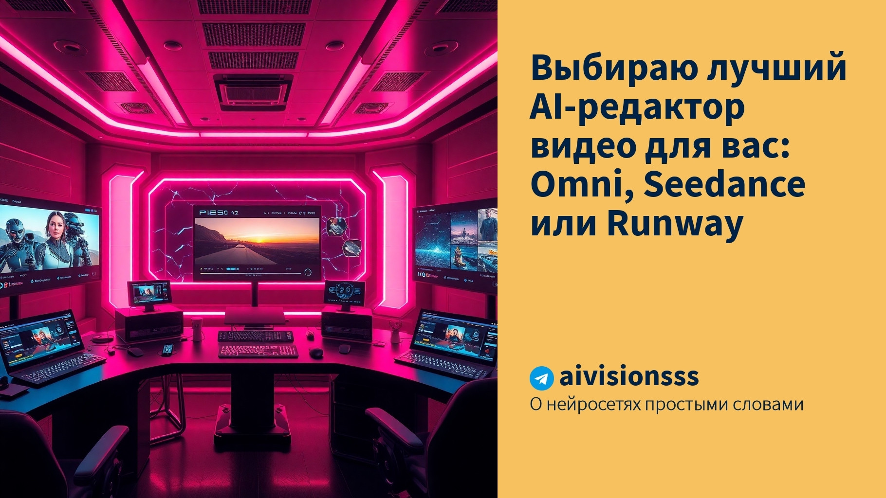 Вы сейчас просматриваете Выбираю лучший AI-редактор видео для вас: Omni, Seedance или Runway