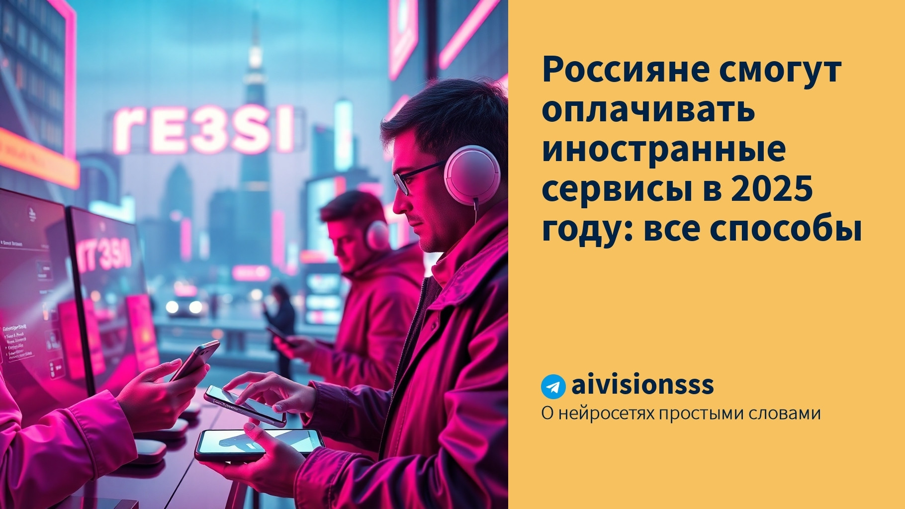 Вы сейчас просматриваете Россияне смогут оплачивать иностранные сервисы в 2025 году: все способы
