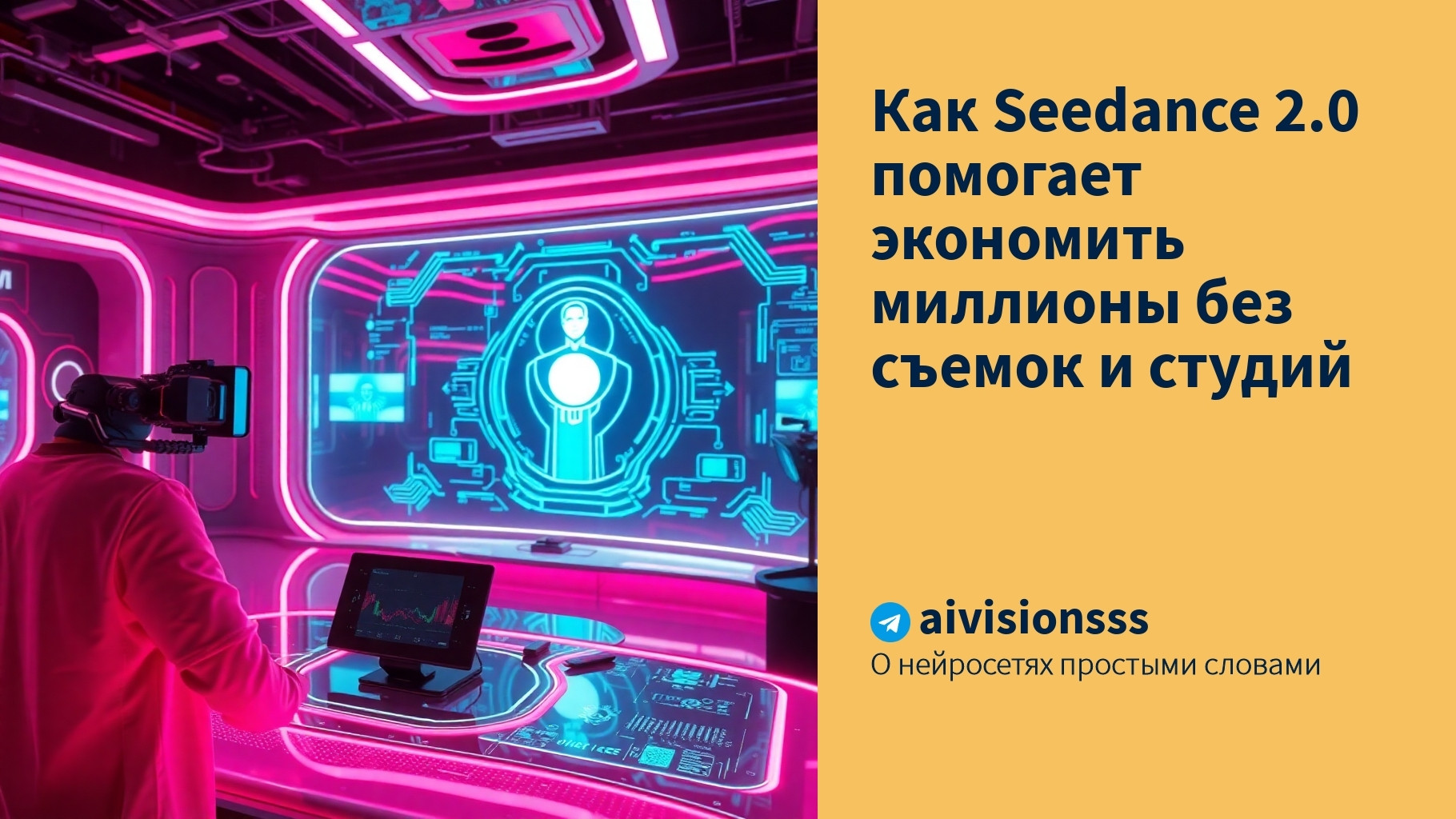 Вы сейчас просматриваете Как Seedance 2.0 помогает экономить миллионы без съемок и студий