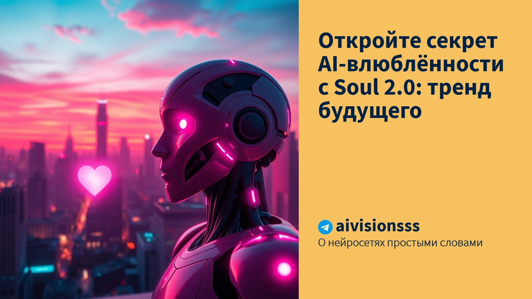 Вы сейчас просматриваете Откройте секрет AI-влюблённости с Soul 2.0: тренд будущего