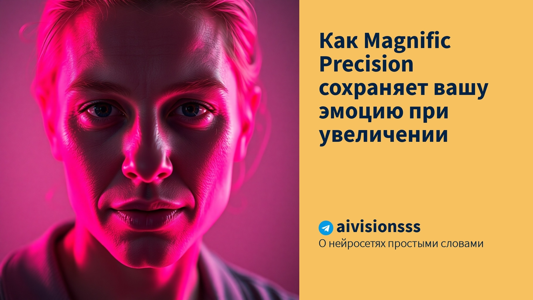 Вы сейчас просматриваете Как Magnific Precision сохраняет вашу эмоцию при увеличении