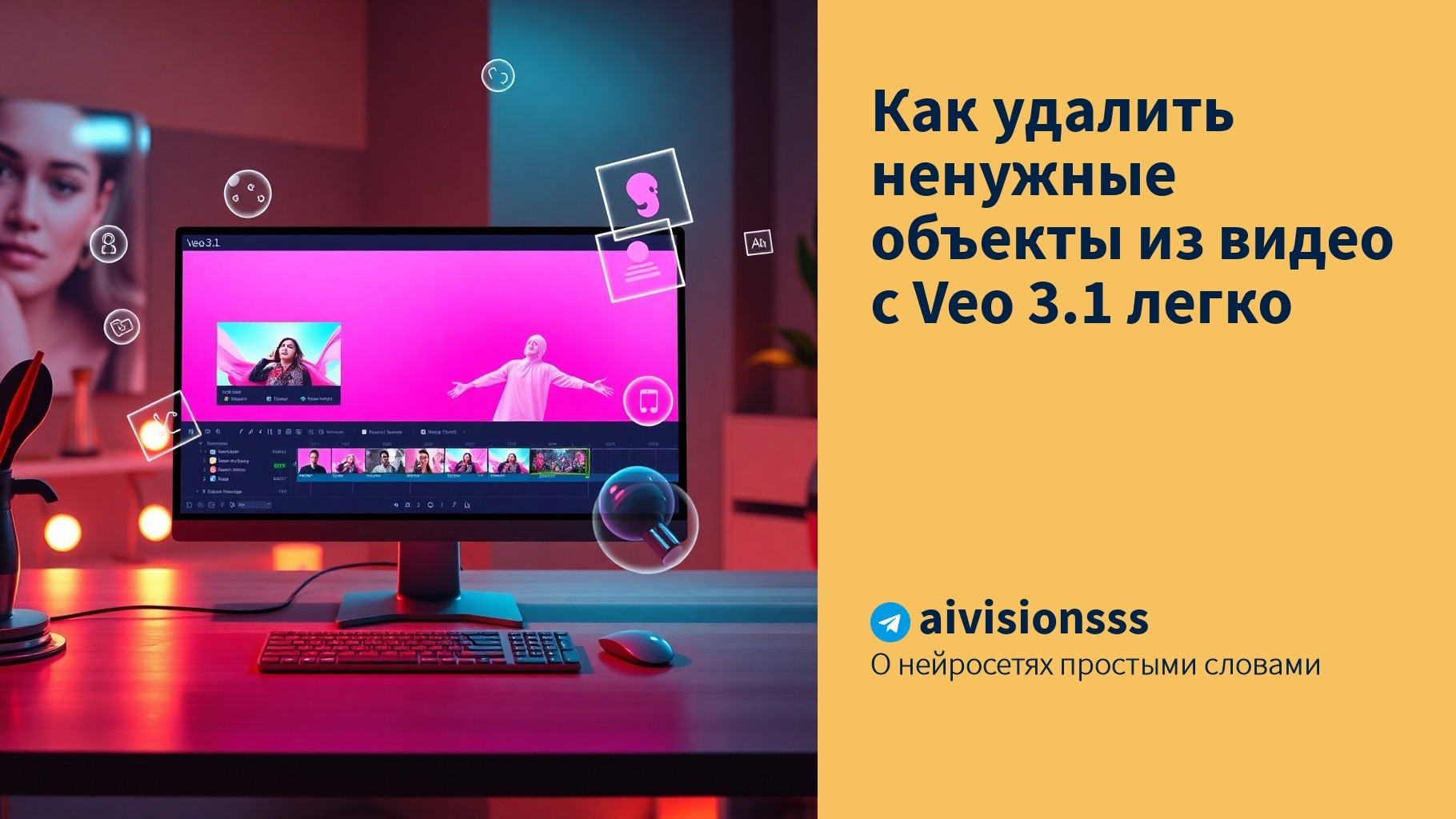 Вы сейчас просматриваете Как удалить ненужные объекты из видео с Veo 3.1 легко