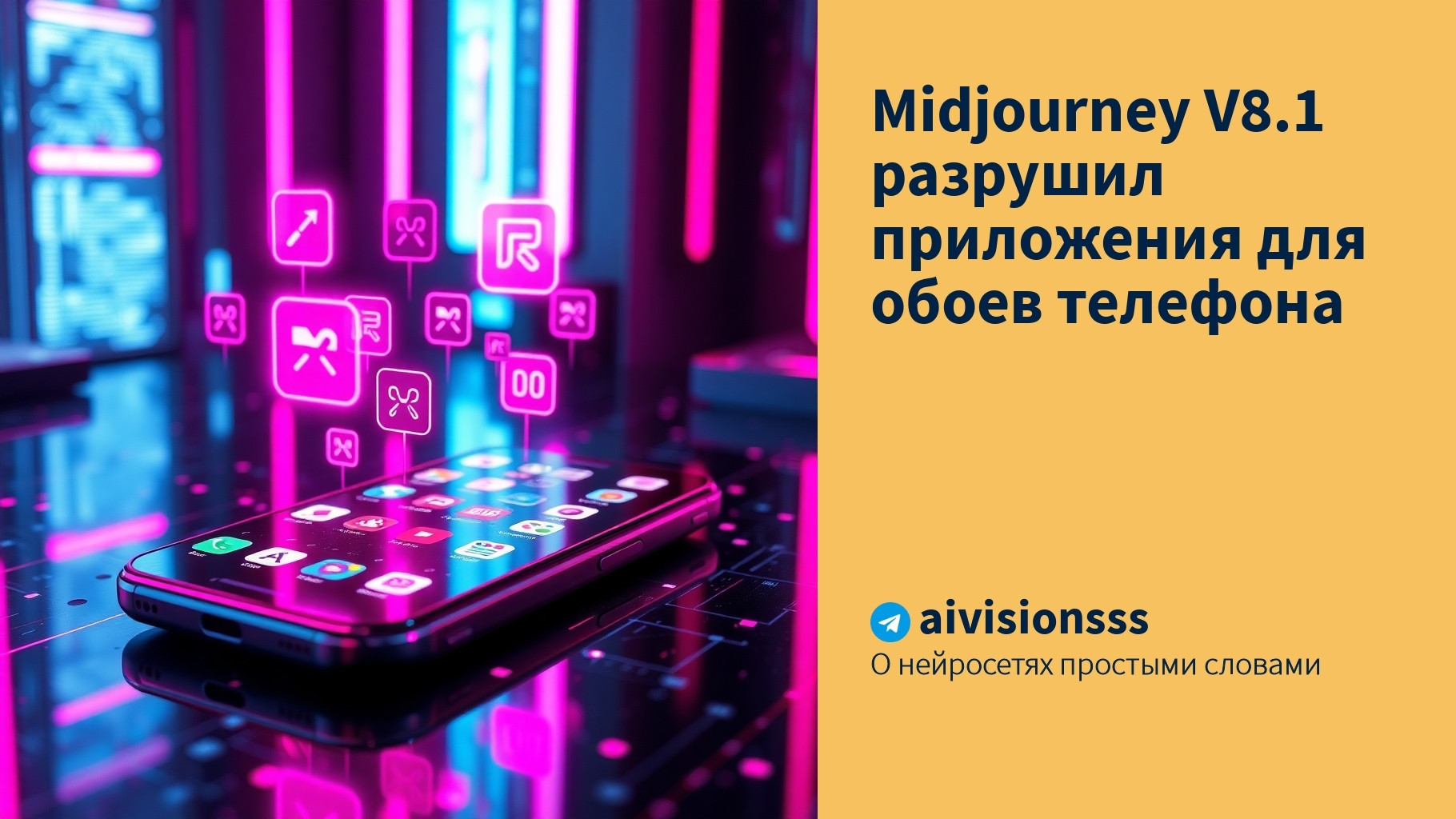 Читать далее о этой статье Midjourney V8.1 разрушил приложения для обоев телефона