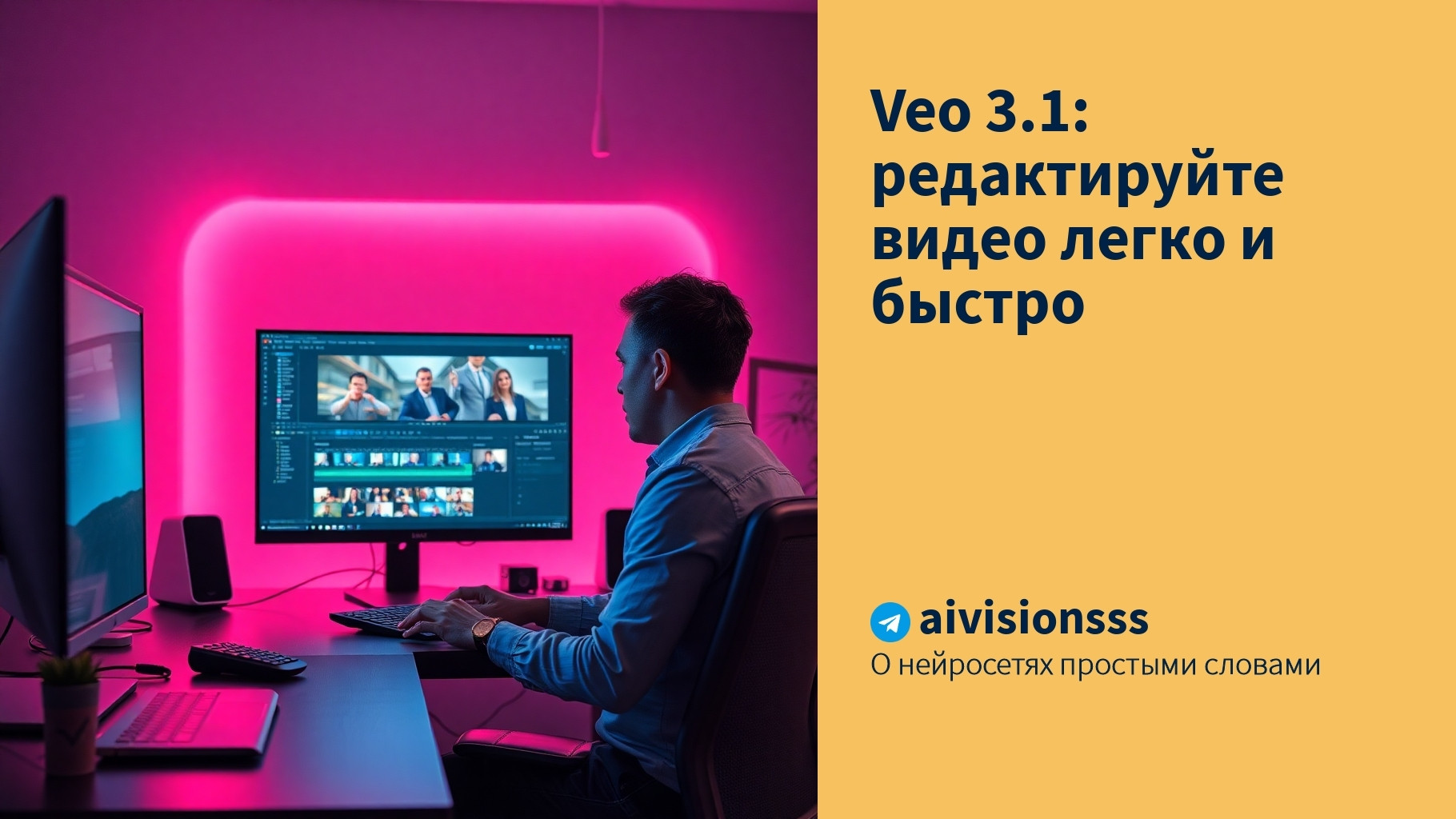 Читать далее о этой статье Veo 3.1: редактируйте видео легко и быстро