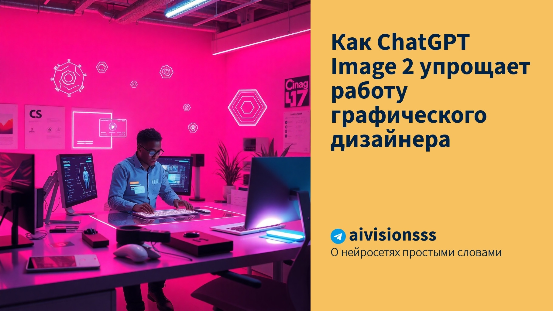 Читать далее о этой статье Как ChatGPT Image 2 упрощает работу графического дизайнера