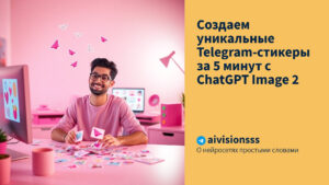 Читать далее о этой статье Создаем уникальные Telegram-стикеры за 5 минут с ChatGPT Image 2