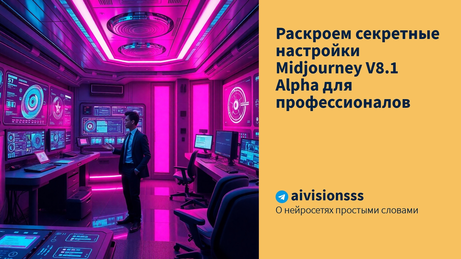 Вы сейчас просматриваете Раскроем секретные настройки Midjourney V8.1 Alpha для профессионалов