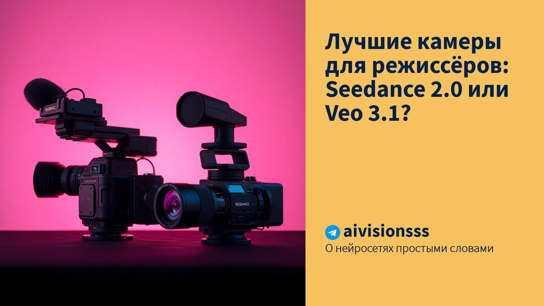 Вы сейчас просматриваете Лучшие камеры для режиссёров: Seedance 2.0 или Veo 3.1?