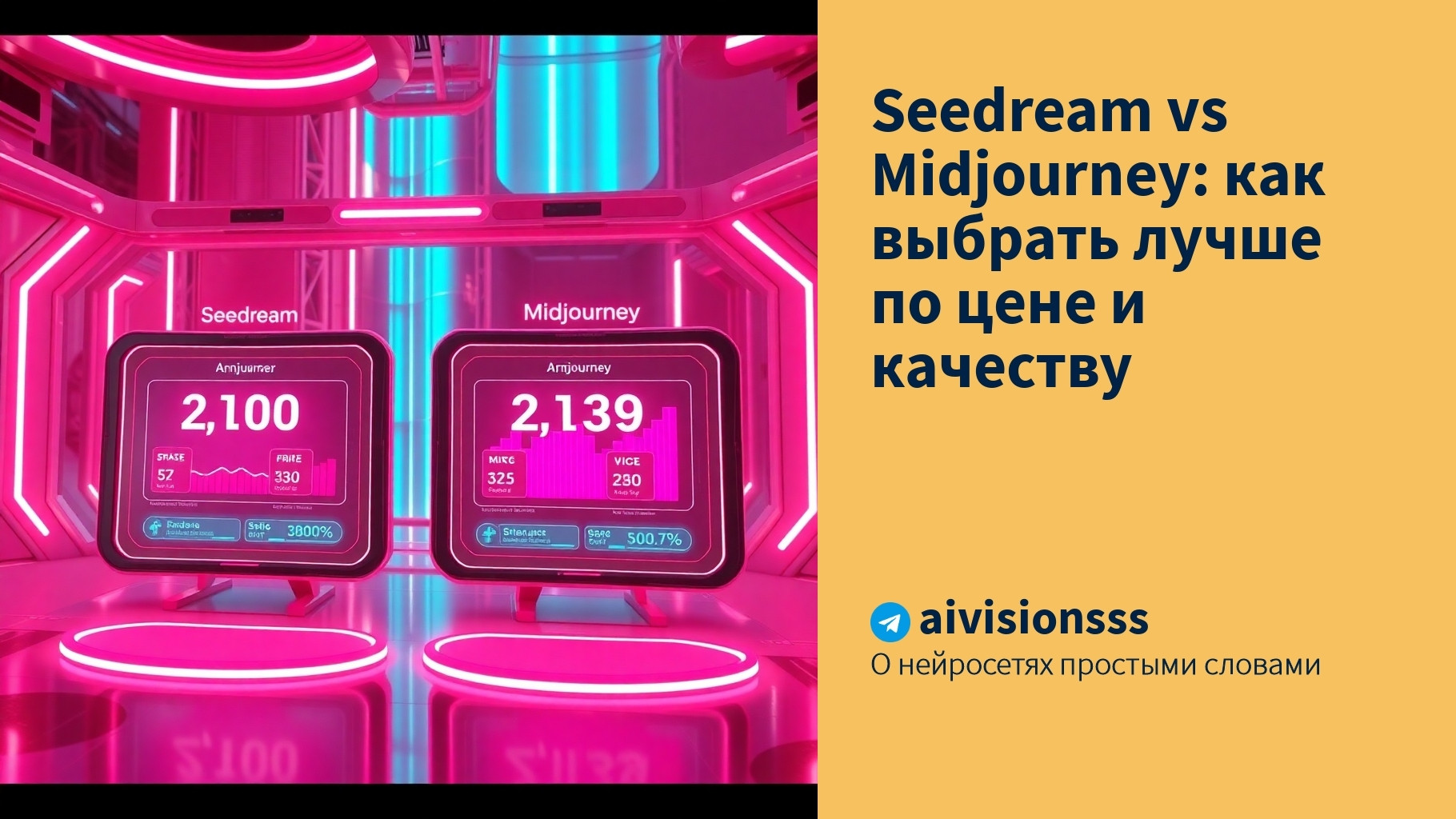 Вы сейчас просматриваете Seedream vs Midjourney: как выбрать лучше по цене и качеству