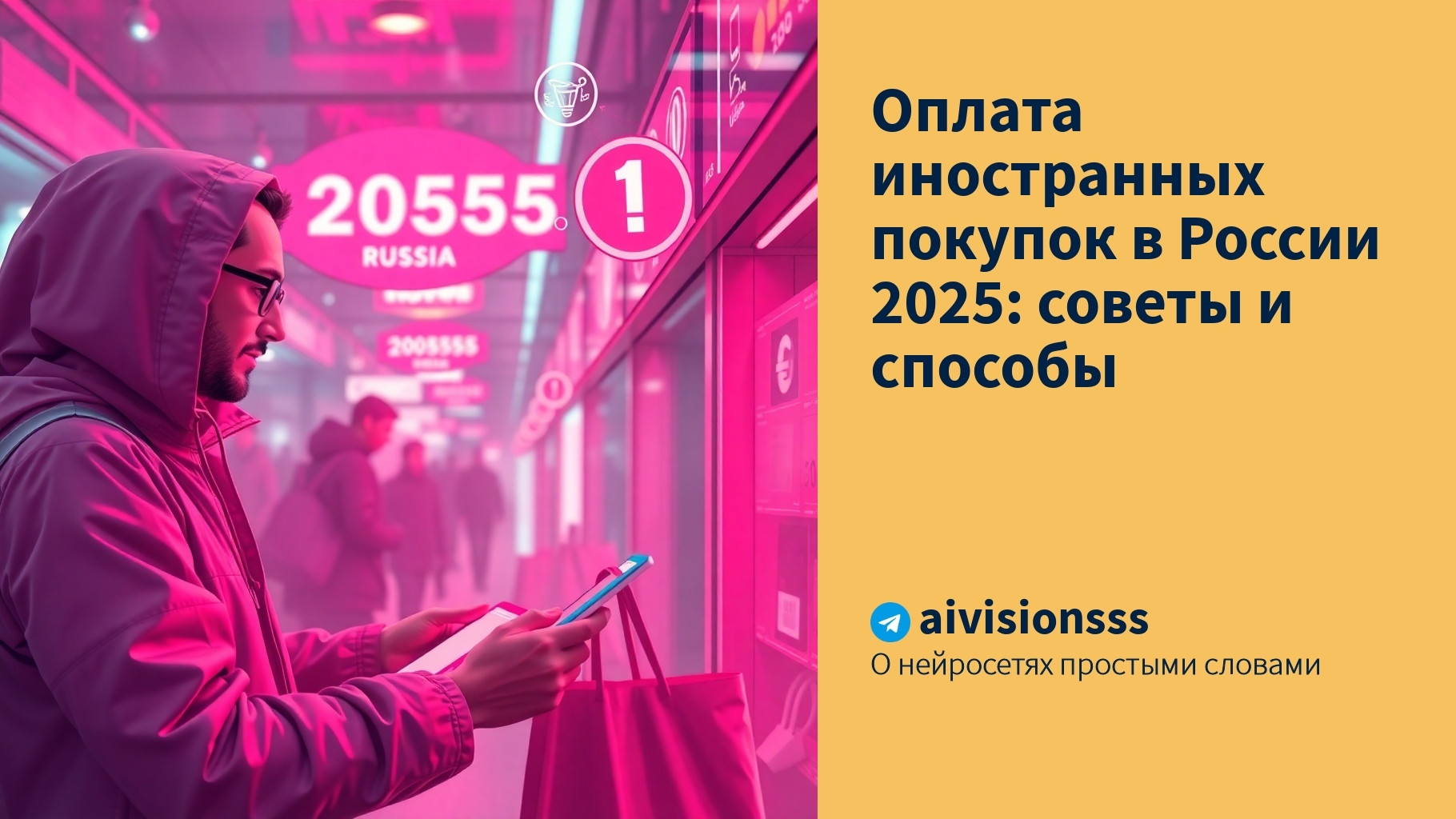 Читать далее о этой статье Оплата иностранных покупок в России 2025: советы и способы