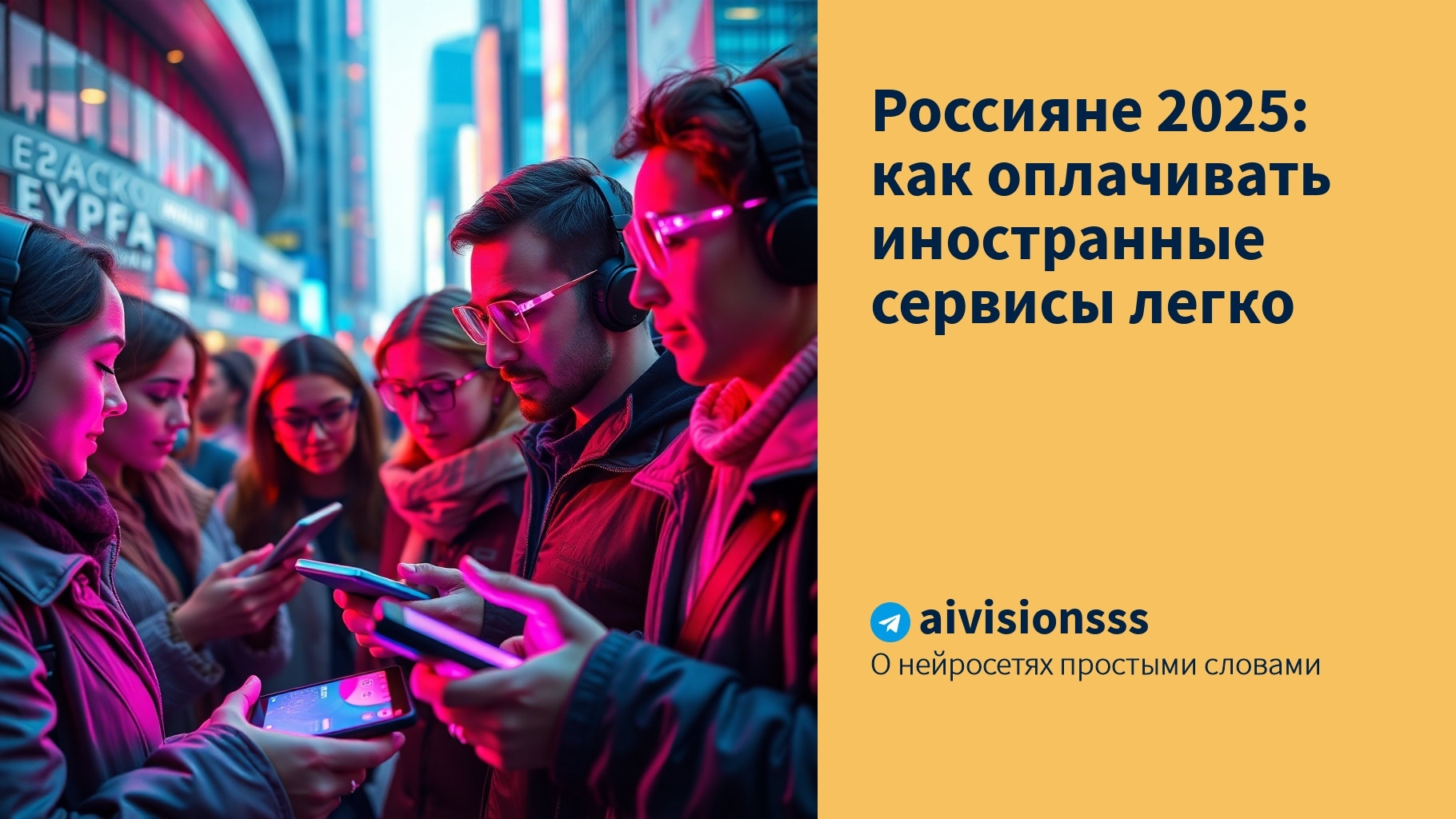 Вы сейчас просматриваете Россияне 2025: как оплачивать иностранные сервисы легко