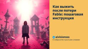 Читать далее о этой статье Как выжить после потери Fable: пошаговая инструкция