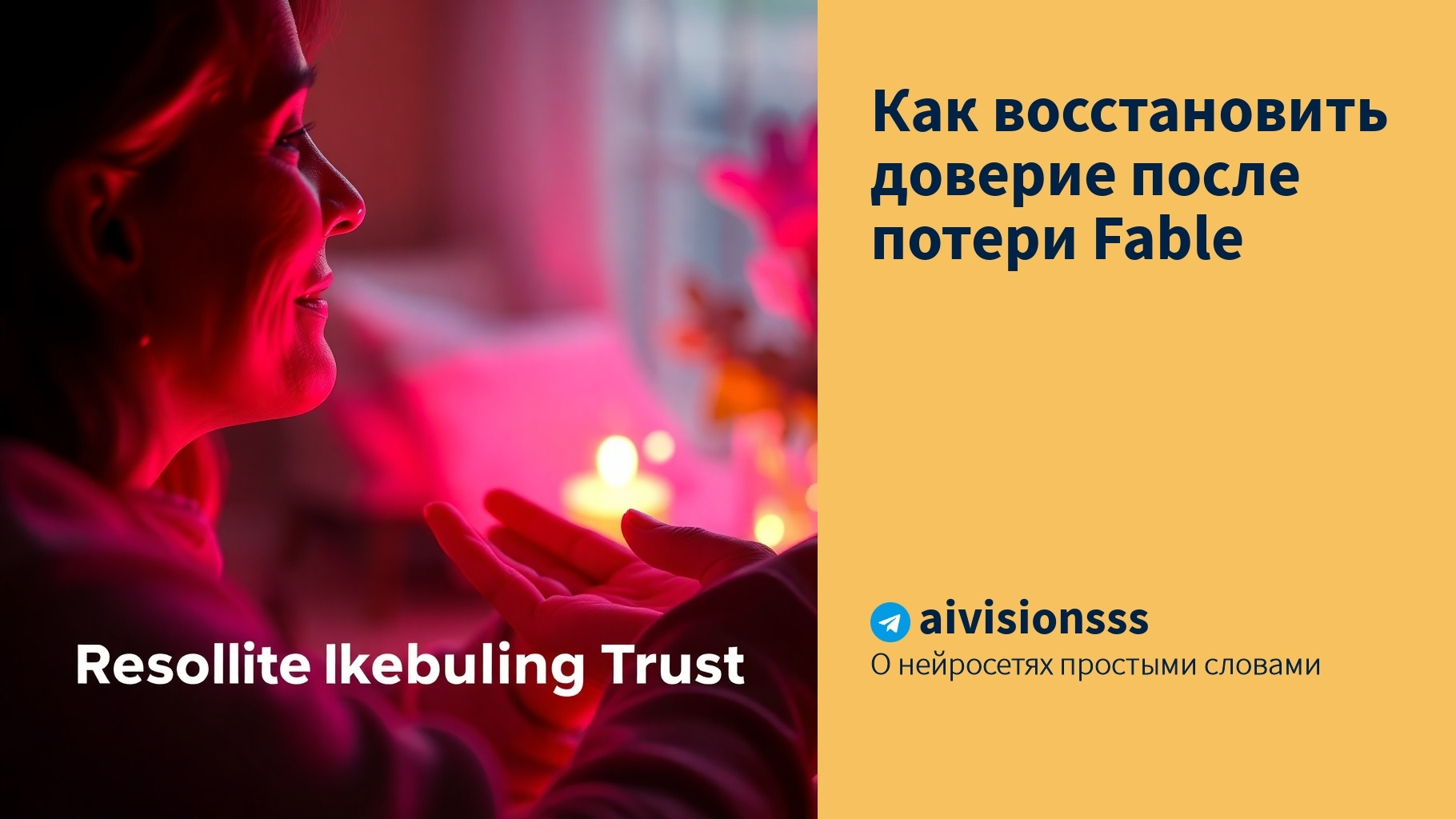 Читать далее о этой статье Как восстановить доверие после потери Fable