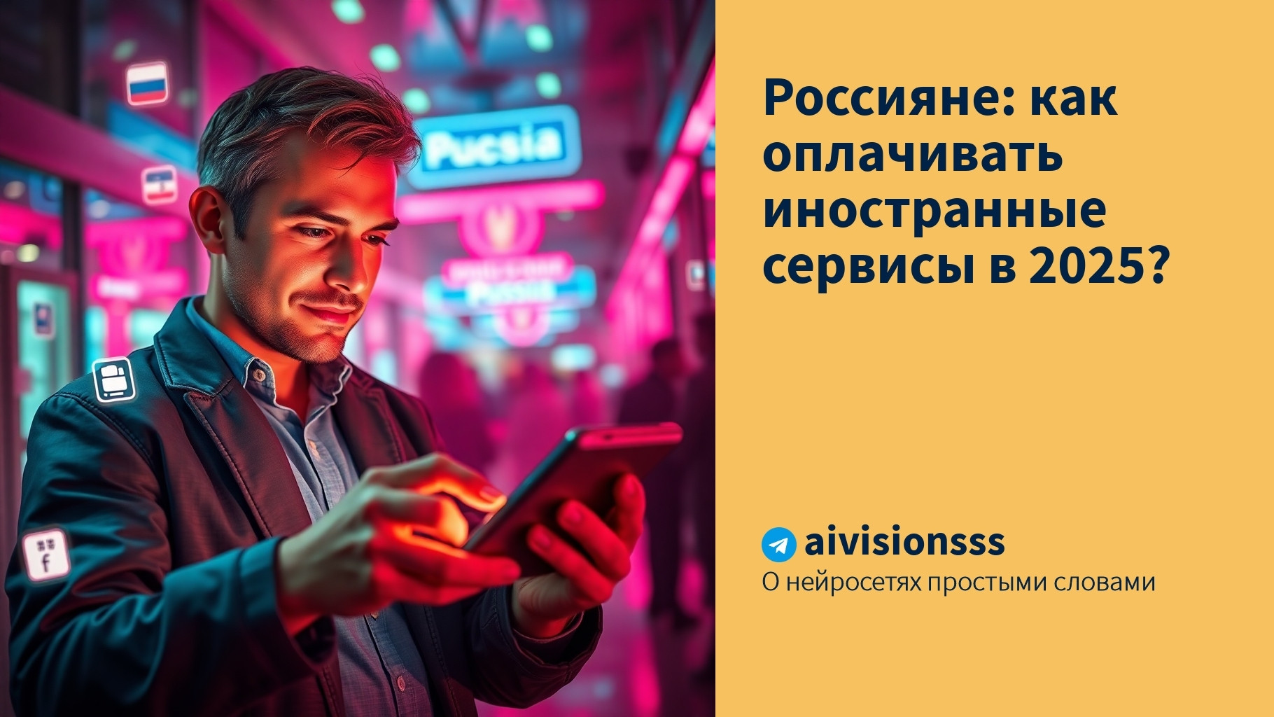 Вы сейчас просматриваете Россияне: как оплачивать иностранные сервисы в 2025?