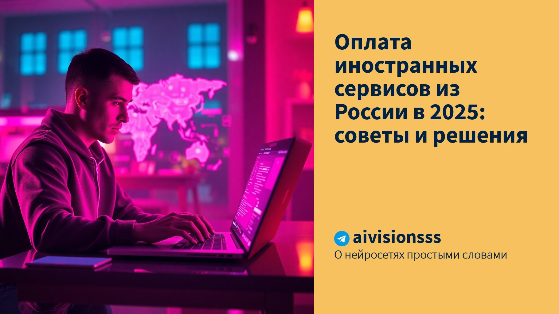 Читать далее о этой статье Оплата иностранных сервисов из России в 2025: советы и решения