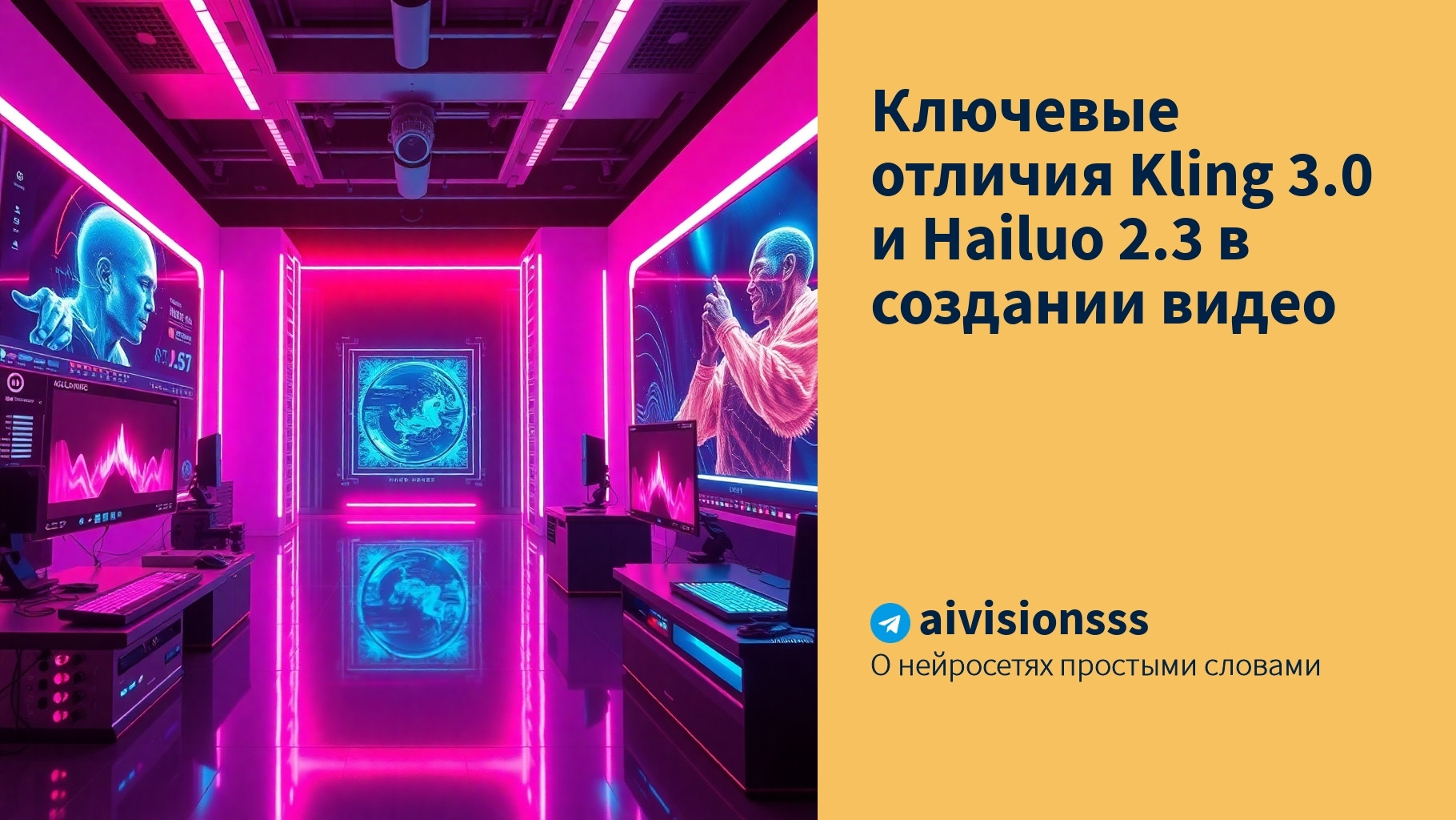 Читать далее о этой статье Ключевые отличия Kling 3.0 и Hailuo 2.3 в создании видео