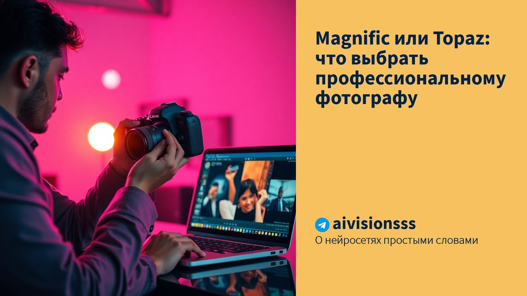 Читать далее о этой статье Magnific или Topaz: что выбрать профессиональному фотографу
