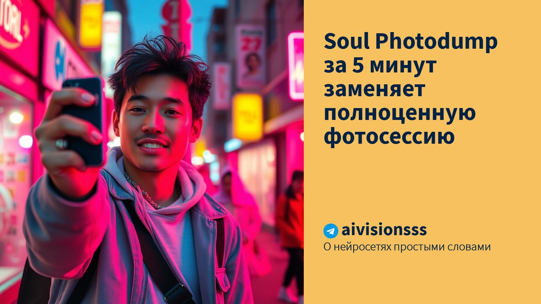 Читать далее о этой статье Soul Photodump за 5 минут заменяет полноценную фотосессию
