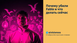 Читать далее о этой статье Почему убили Fable и что делать сейчас