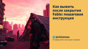 Читать далее о этой статье Как выжить после закрытия Fable: пошаговая инструкция