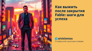 Читать далее о этой статье Как выжить после закрытия Fable: шаги для успеха