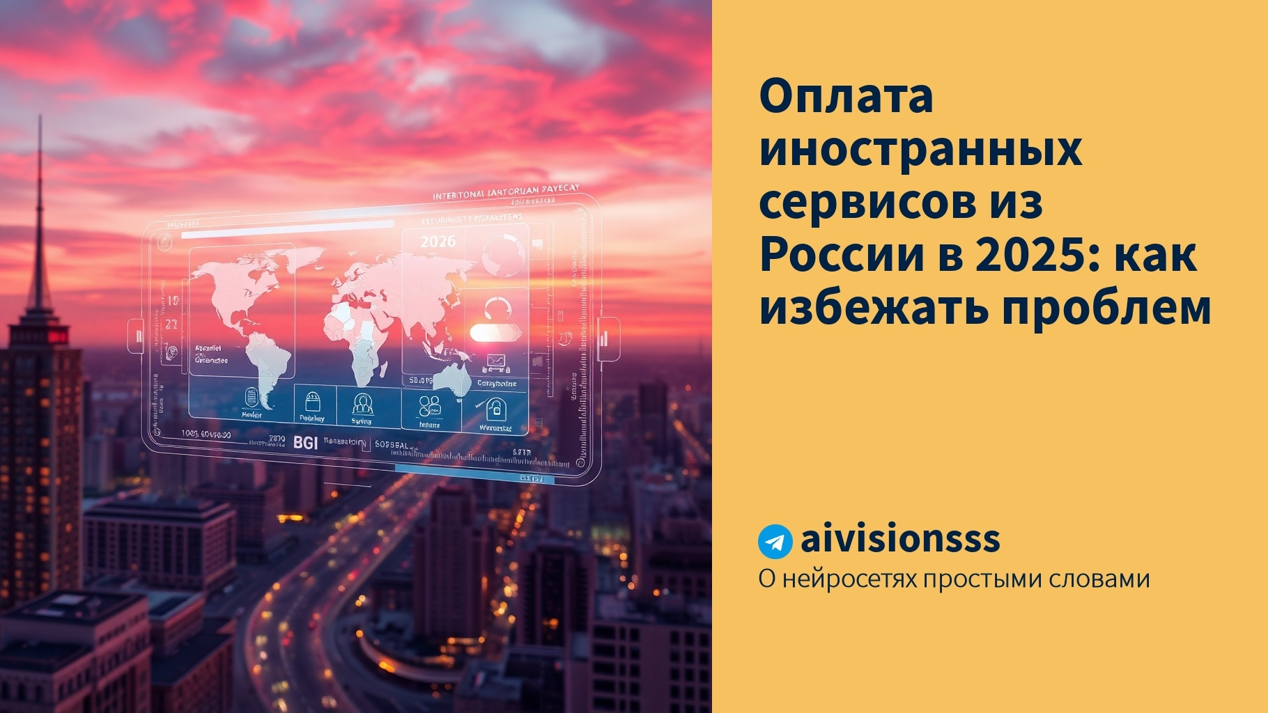 Вы сейчас просматриваете Оплата иностранных сервисов из России в 2025: как избежать проблем