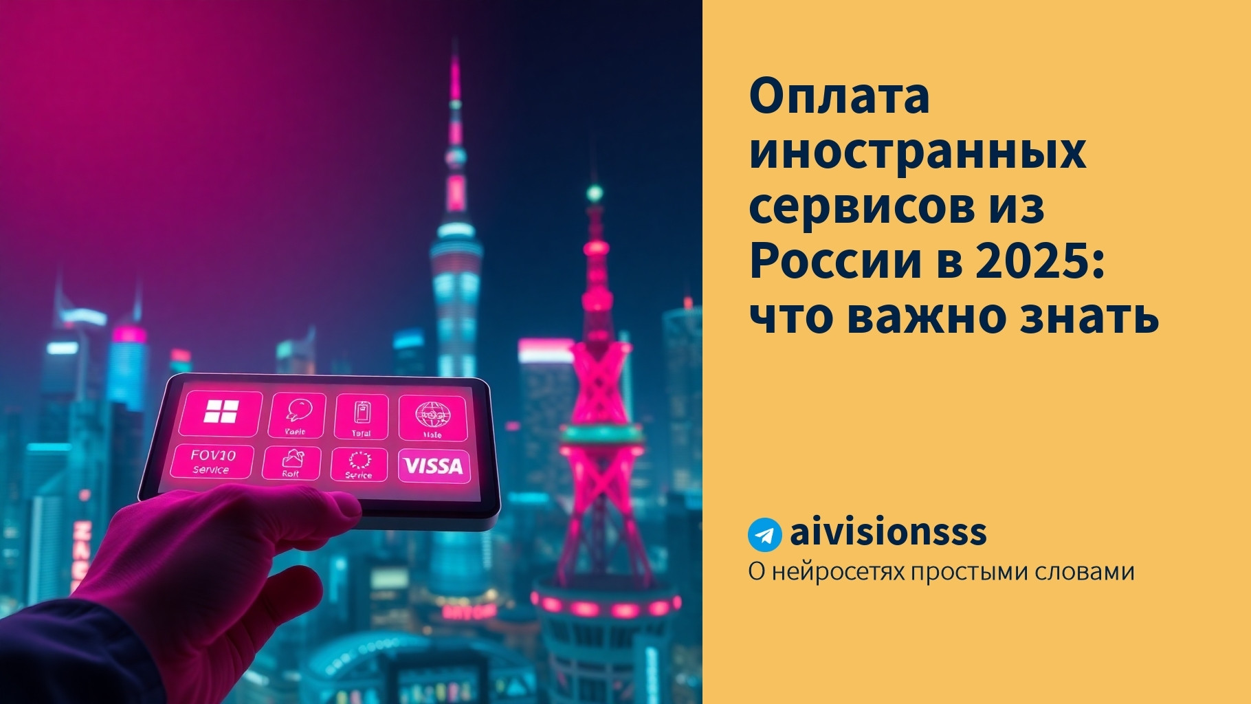 Вы сейчас просматриваете Оплата иностранных сервисов из России в 2025: что важно знать