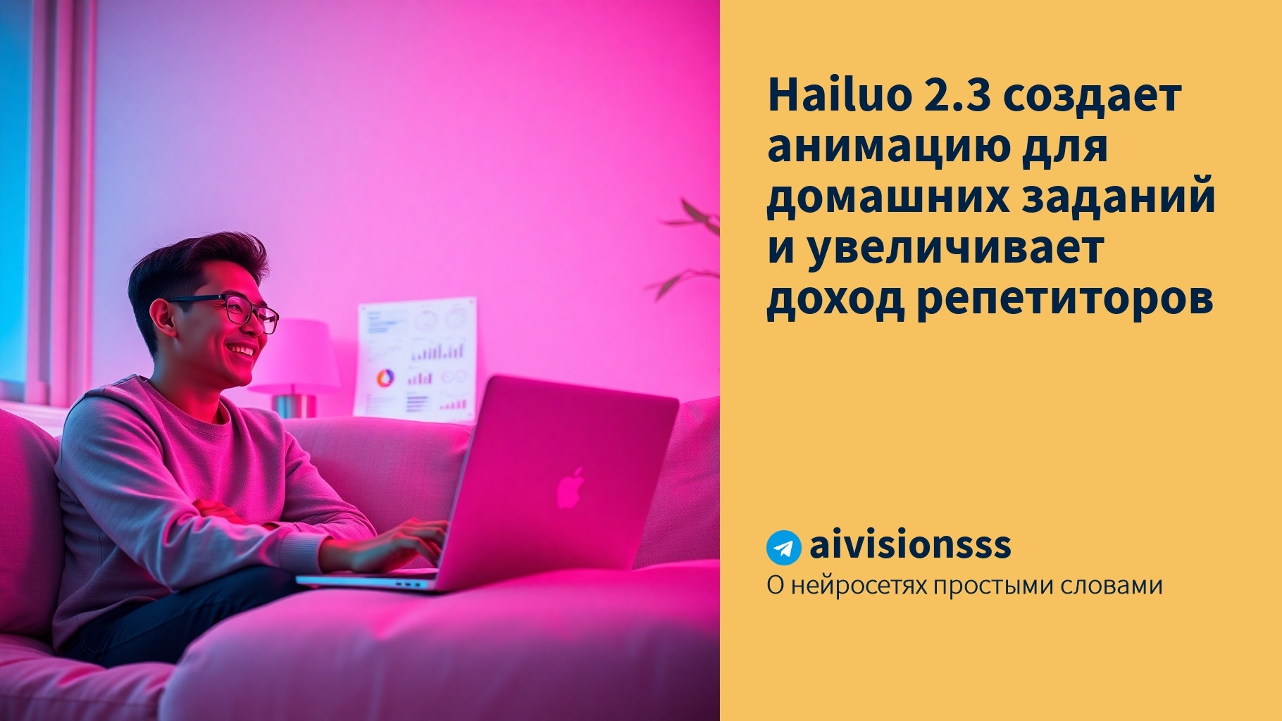 Читать далее о этой статье Hailuo 2.3 создает анимацию для домашних заданий и увеличивает доход репетиторов