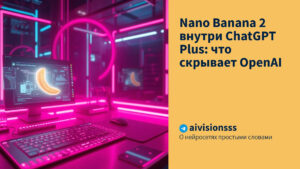 Читать далее о этой статье Nano Banana 2 внутри ChatGPT Plus: что скрывает OpenAI