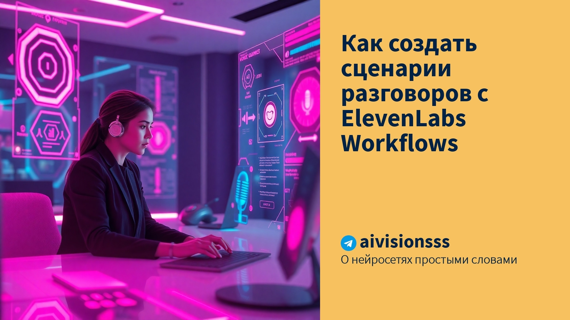 Вы сейчас просматриваете Как создать сценарии разговоров с ElevenLabs Workflows