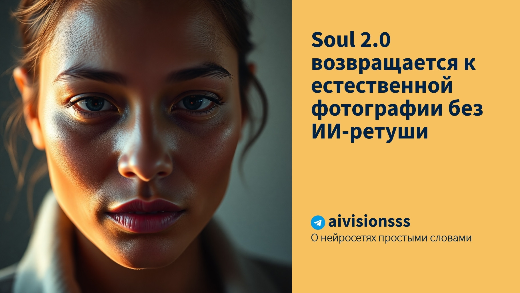 Вы сейчас просматриваете Soul 2.0 возвращается к естественной фотографии без ИИ-ретуши